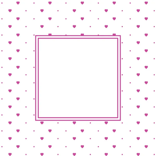 Pink Heart Background Empty Place Text Greeting Card Valentine Day — 스톡 사진
