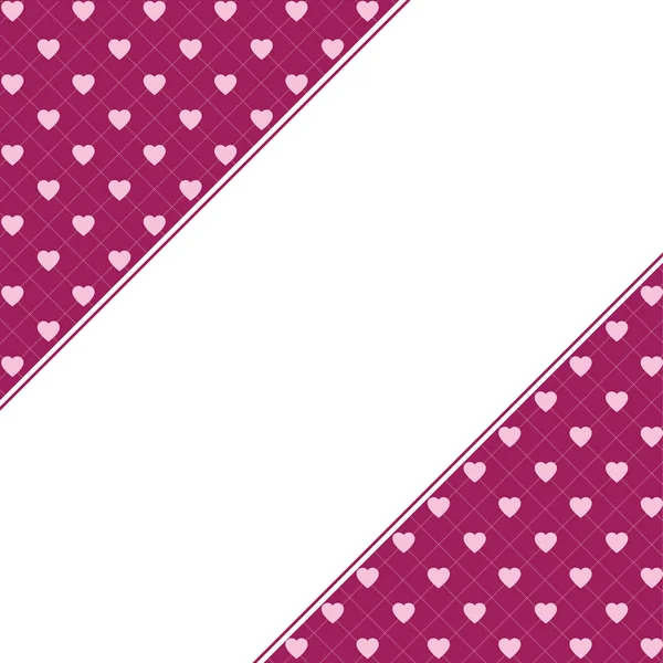 Pink Heart Background Empty Place Text Greeting Card Valentine Day — Stock Photo, Image