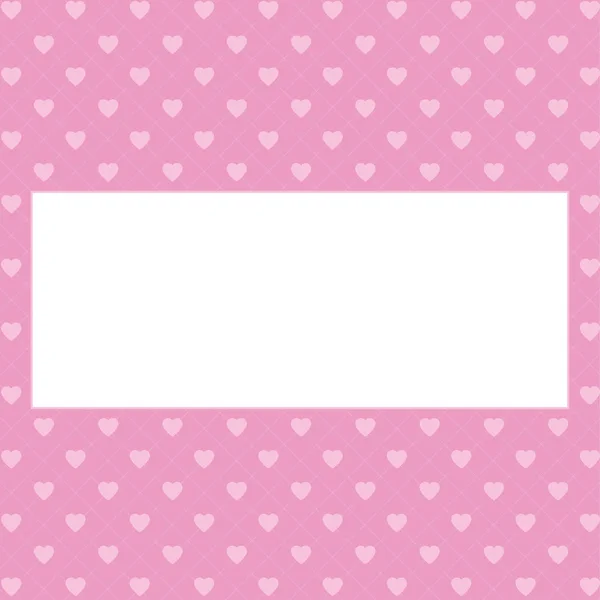 テキストのための空の場所とピンクのハートの背景 バレンタインデーのグリーティングカード 結婚式 母の日 コピースペース — ストック写真