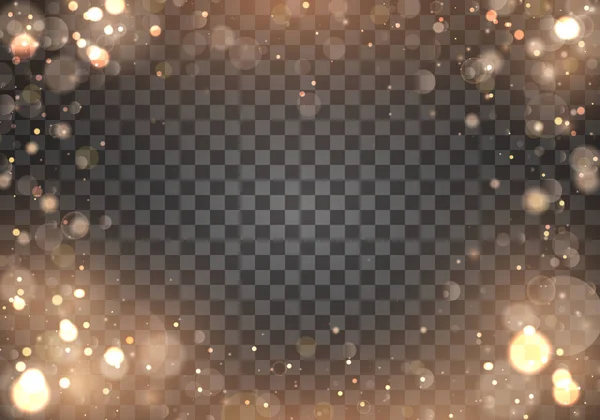 Altın sarısı bokeh