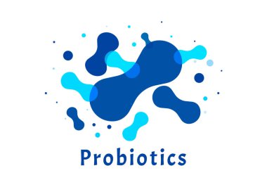 Probiyotik bakteri logosu.