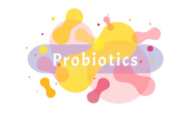 Probiyotik bakteri logosu.