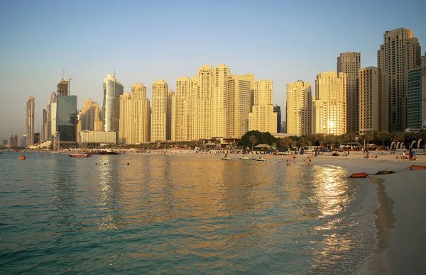 Dubai Uae October 2019 Jbr Panoramic View Jumeirah Beach Residence — Stock Photo, Image