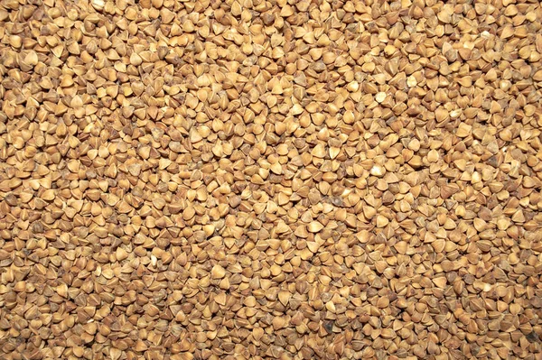 Buckwheat Background Top View Food Background Buckwheat Grains Texture — Stock Photo, Image