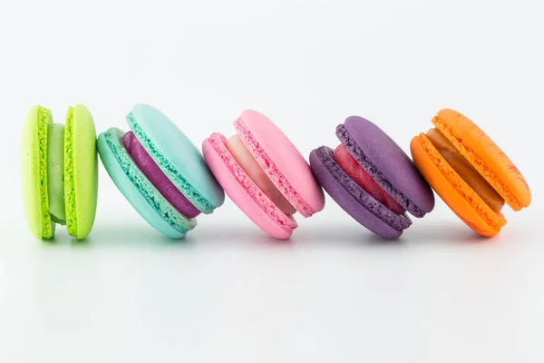 Macaron Isolé Sur Fond Blanc — Photo