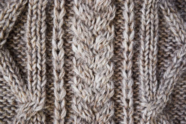 손으로 아름다운 무늬가 스웨터 — 스톡 사진