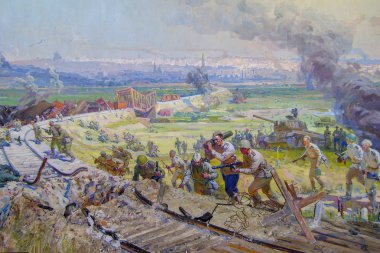 Harkov Harkov Tarih Müzesinin Diorama Özgürlüğü
