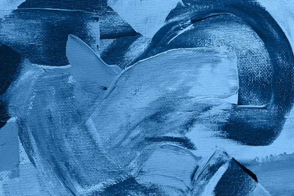 青の抽象アクリル背景 — ストック写真