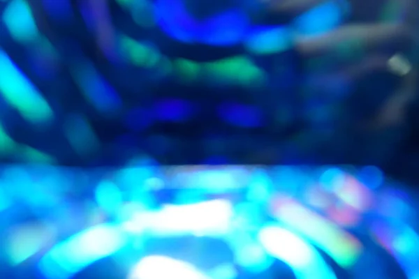 Fondo azul borroso holográfico brillante. Color de moda . — Foto de Stock