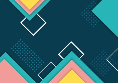 Soyut memphis arka plan geometrik eleman.