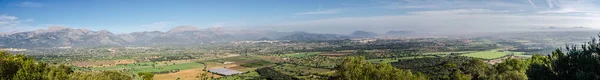 Mayorka 'nın merkezinin panoramik görüntüsü, Balear adaları, İspanya