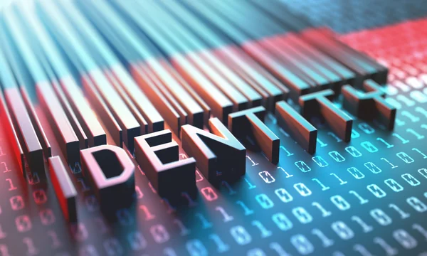 Barcode Digital Identity — Stockfoto