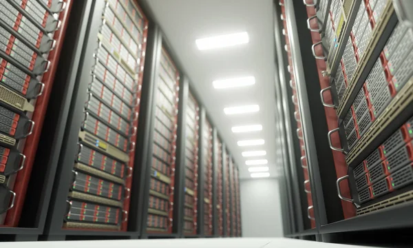 Centro dati della sala server — Foto Stock