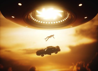 UFO uzaylılar tarafından kaçırılma