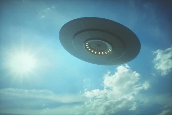 Ufo 미확인된 비행 개체 / — 스톡 사진