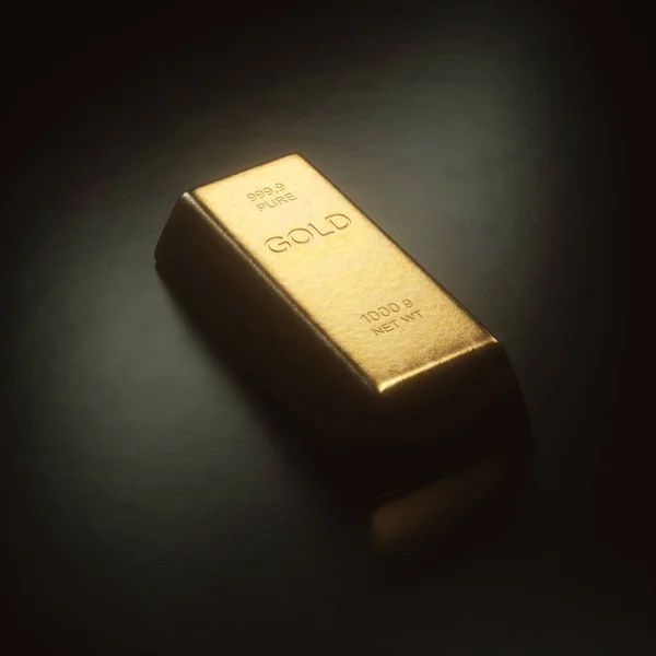 1000 Gramm Goldbarren — Stockfoto