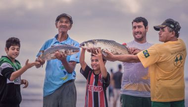 Ilha do Mel Yerli balıkçılar