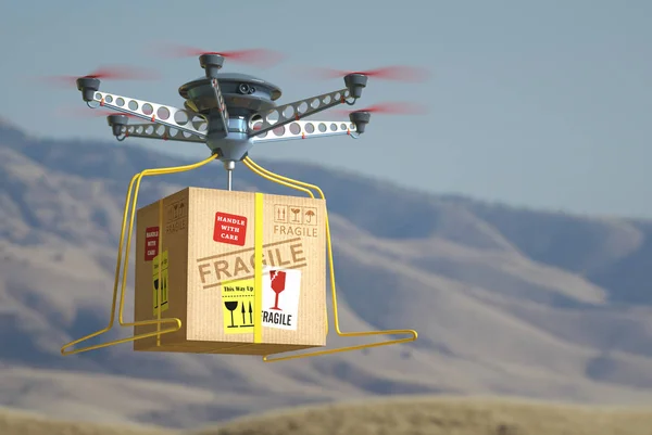 Future Technology Delivery Drone