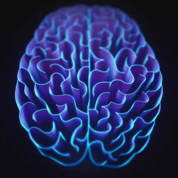 Stängda hjärnan labyrint — Stockfoto