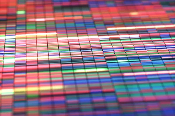 Sanger Sequencing Background — Stock Photo, Image