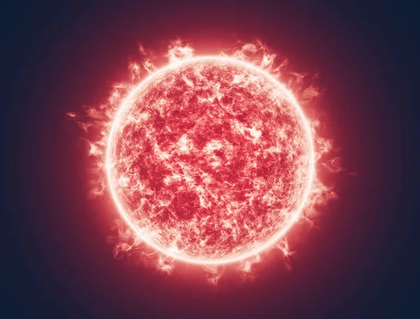 The Sun Solar Flare — Stock Photo, Image