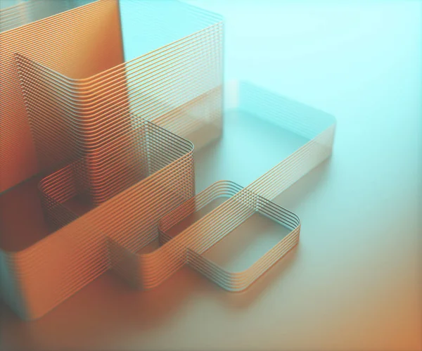 Estructura abstracta artística 3D —  Fotos de Stock