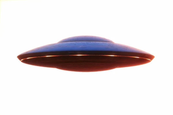 Maschera vettoriale del percorso di ritaglio dell'oggetto volante non identificato UFO — Foto Stock