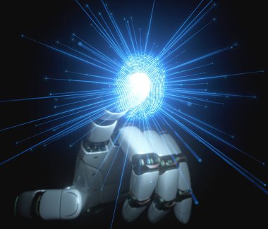 Dijital Güvenlik Yapay Zeka ve Robot İnsan Eli