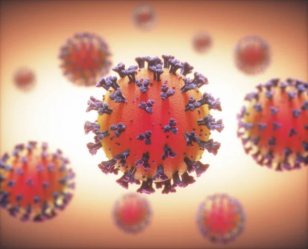 Covid-19 Coronavirus Infections Віруси — стокове фото