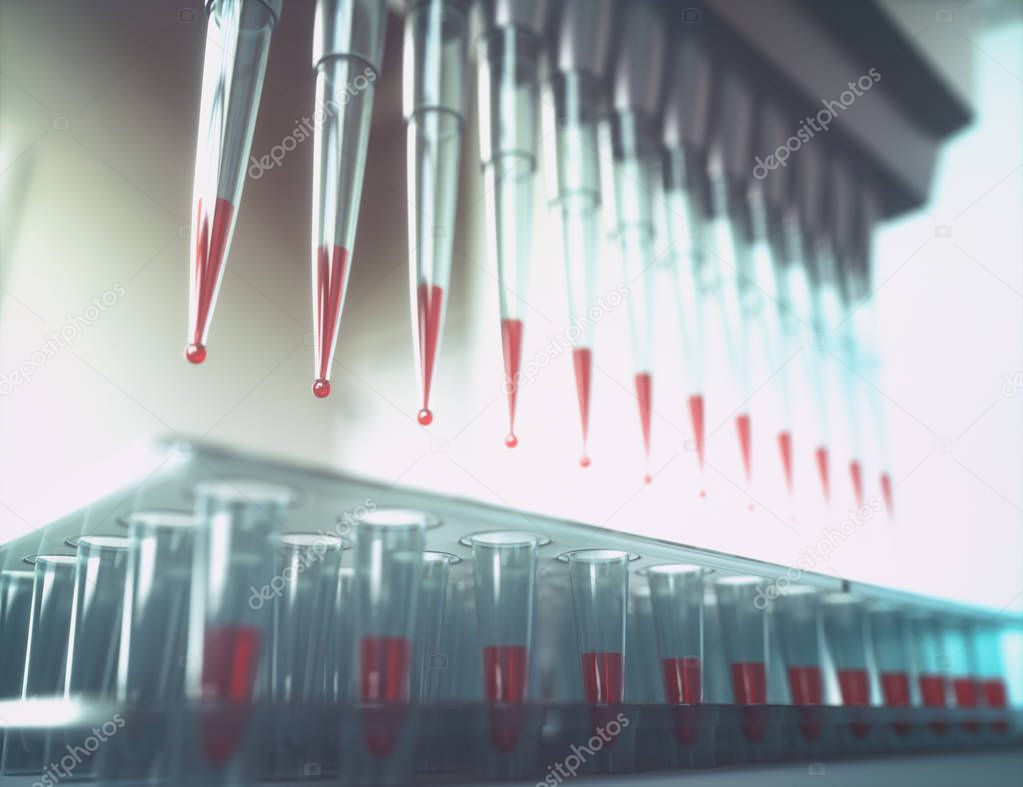 Multichannel Pipette Microbiology Laboratory Science And Technol
