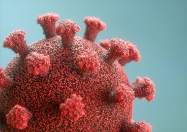 Viral yapı. Viral parçacık, bir protein kapağı ile çevrelenmiş nükleik asit çekirdeğinden (DNA veya Rna) oluşur. Kavramsal çizim virüsü. 3d illüstrasyon.