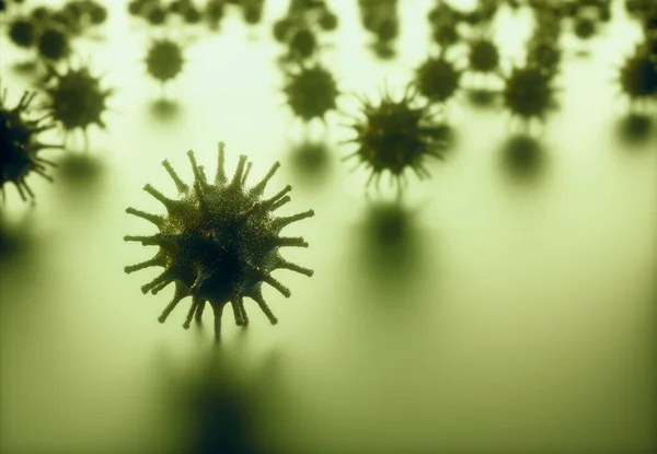Вірусна Структура Вірусна Частинка Складається Ядра Нуклеїнової Кислоти Дна Або — стокове фото