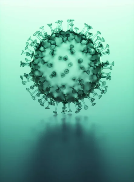 Вірусна Структура Вірусна Частинка Складається Ядра Нуклеїнової Кислоти Дна Або — стокове фото