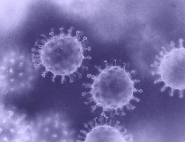 Viral yapı. Viral parçacık, bir protein kapağı ile çevrelenmiş nükleik asit çekirdeğinden (DNA veya RNA) oluşur. Kavramsal resimsel virüs.