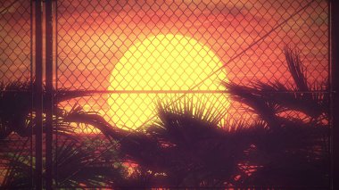 80 'ler Çit Günbatımı Geçmişi