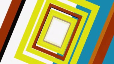 Özet Minimal Square Retro Arkaplanı
