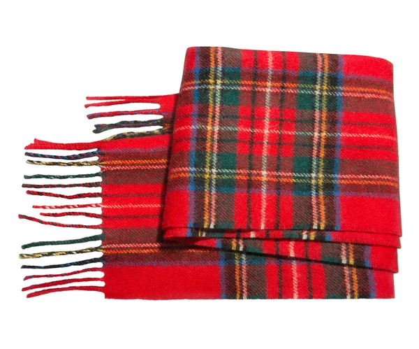 Bir kafes içinde kırmızı eşarp