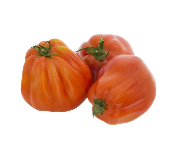 Three big tomatoes — Stock Photo, Image