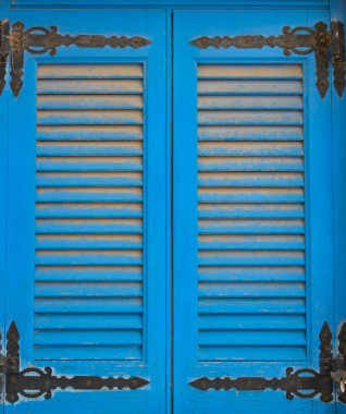 Mavi çift görüşlü güneş kör 