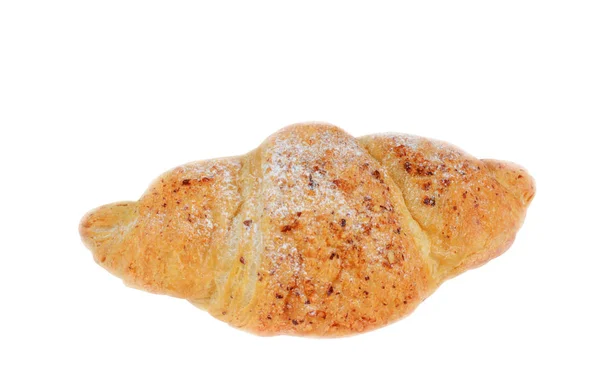 Croissant with icing sugar — Stock Photo, Image