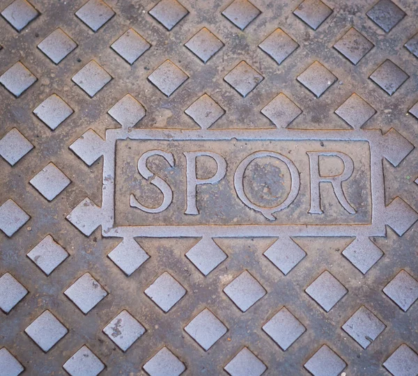 Inscription Spqr — Photo