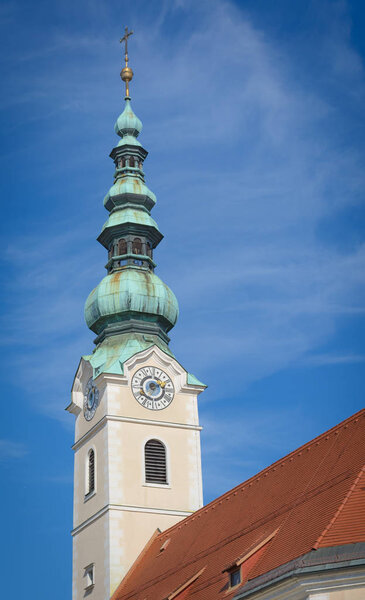 Church of the Holy Spirit of Klagenfurt on Heiligengeistplatz
