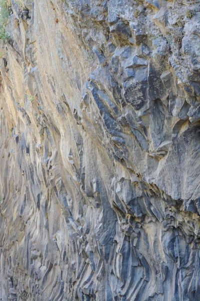 Кліфи в ущелині Алькантара — стокове фото