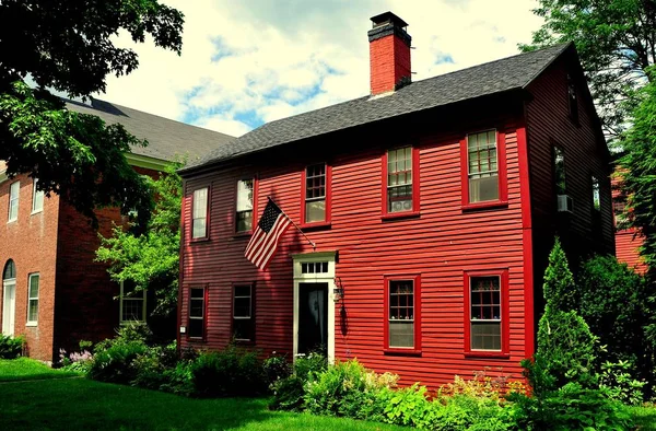 Hancock, NH : Maison coloniale du XVIIIe siècle — Photo