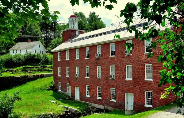 Harrisville, NH 1848 Molino número uno — Foto de Stock