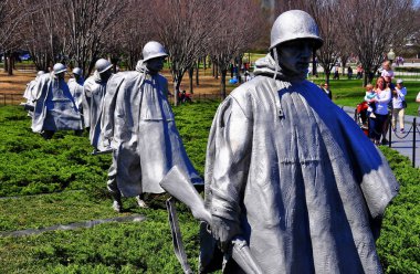 Washington, Dc: Kore Savaşı Anıtı