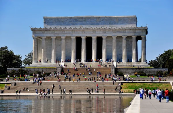 Washington, dc: lincoln memorial — Zdjęcie stockowe