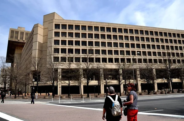 Washington, dc: fbi byggnad — Stockfoto