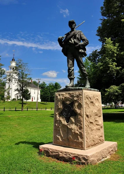 Townsend, MA: Civil War Monument — Stock Photo, Image