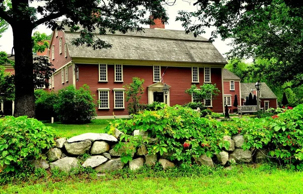 Sudbury, ma: 1716 Παρατρόχιο σύστημα inn — Φωτογραφία Αρχείου